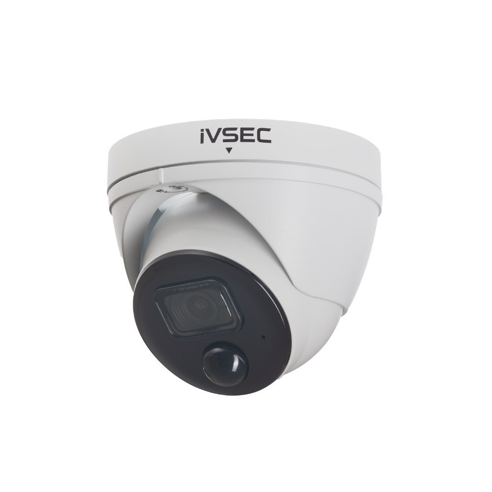 Ivsec Dome Ip Camera 8MP Sony Sensor 3.6MM Lens Poe Ip66 30M Ir Pir Ivs