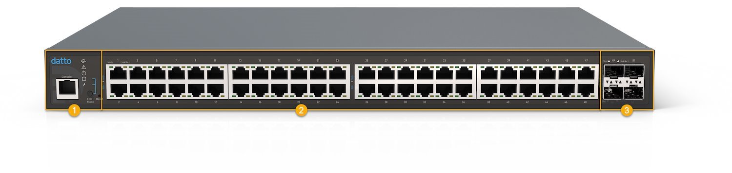 Switch 48 ports PoE+ Datto aaS