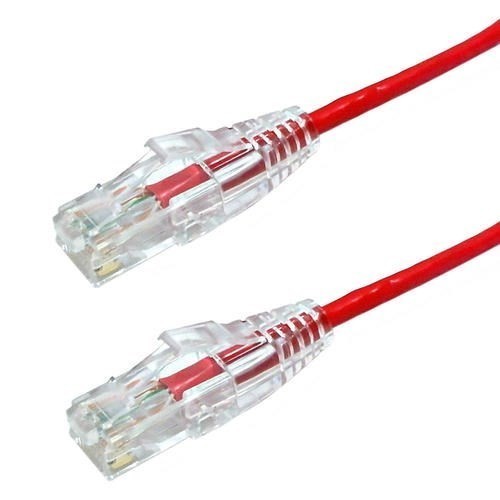 Patch RJ45 SLIM UTP CAT 6 Rouge 5pi.