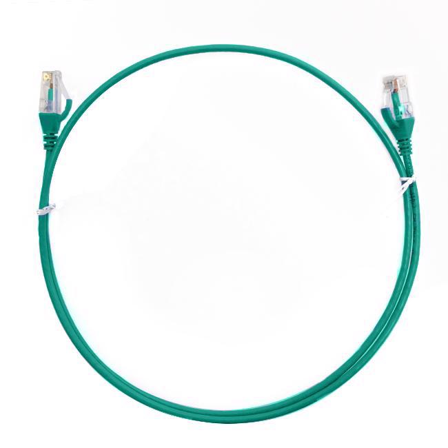 4Cabling 4M Cat 6 RJ45 RJ45 Ultra Thin LSZH Network Cables : Green