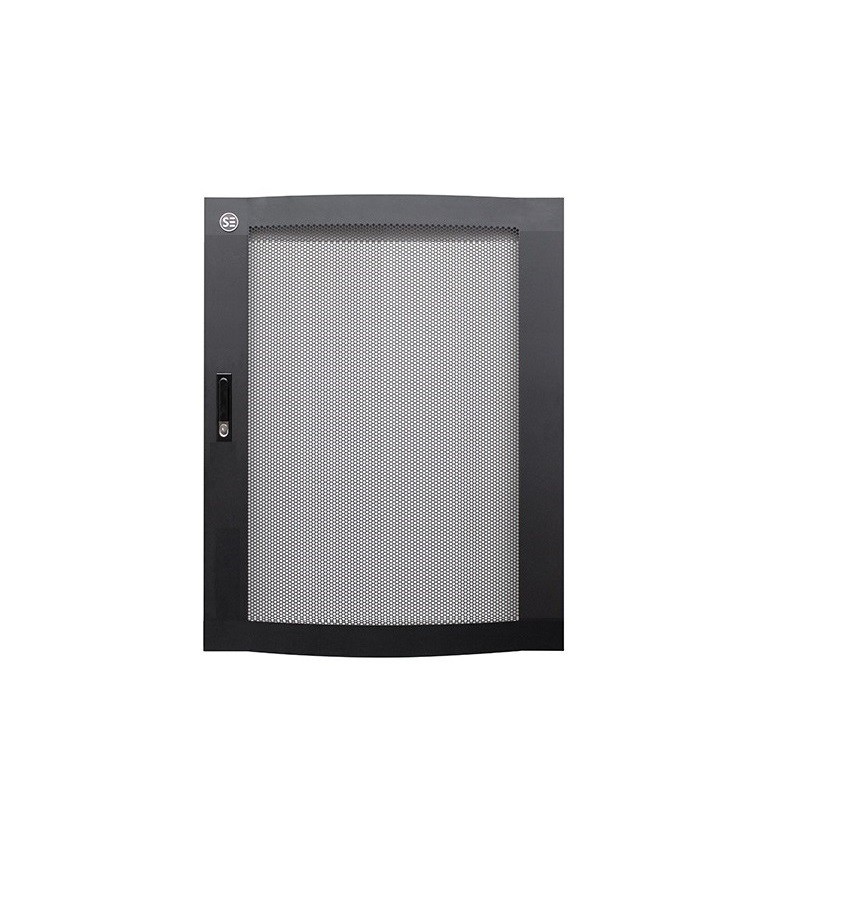 Serveredge Mesh Door For 18Ru 600 Wide Server Racks - Free Standing Cabinet