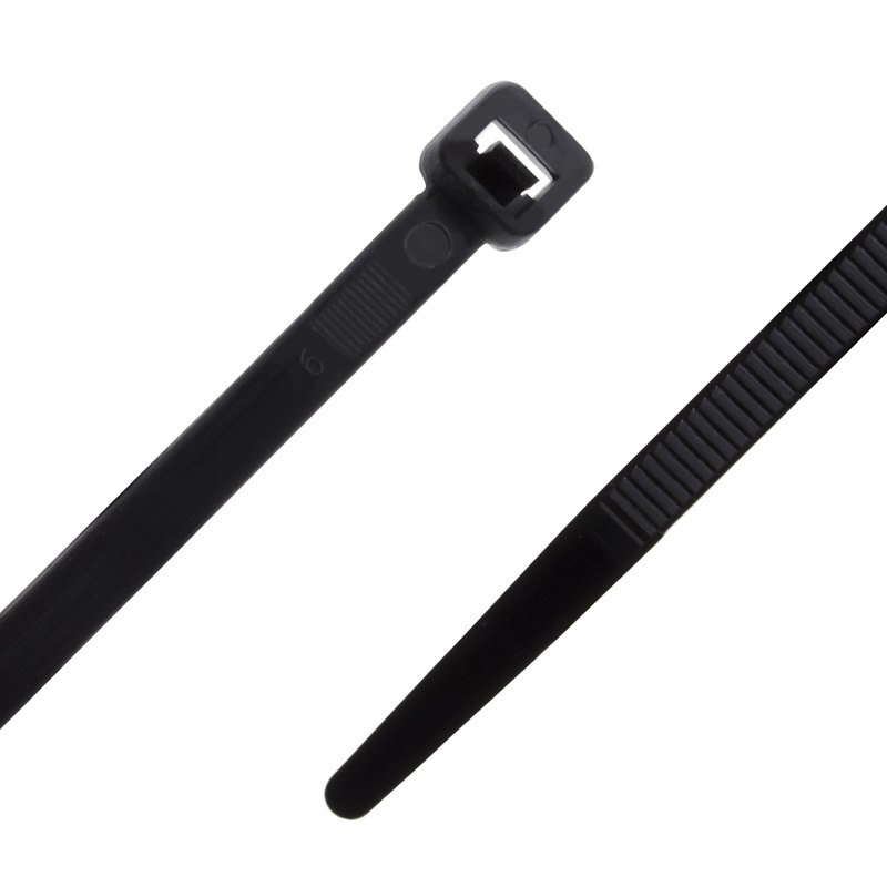 Alogic Nylon Cable Tie Black (Uv Rated) 200MM X 4.8MM - (Bag Of 100)