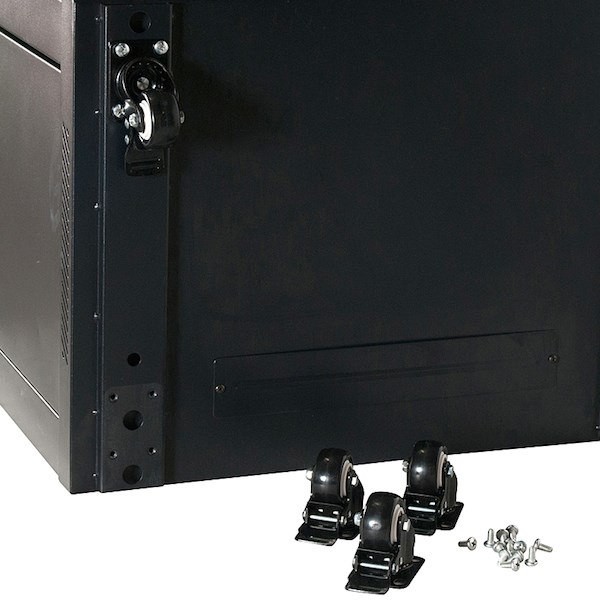 Serveredge Set Of 4 Heavy Duty Castor Wheels With Brake: Includes 4 Castors & Set Of Screws