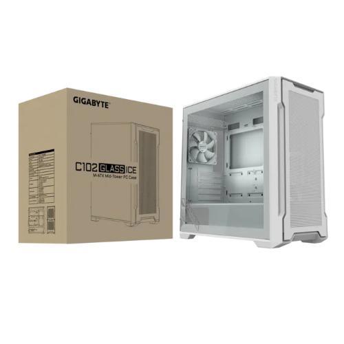 Gigabyte C102 Glass Ice Mid Tower Case