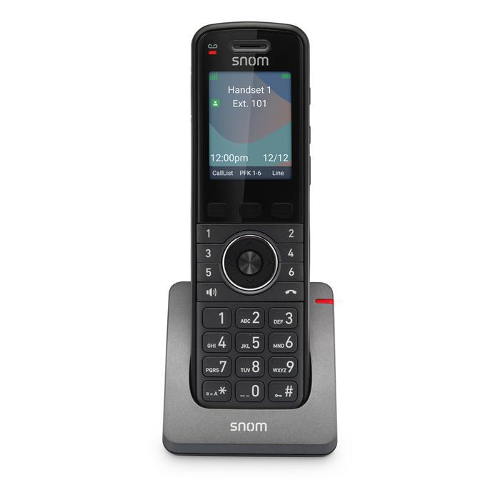 Snom M55 Dect Handset, Bluetooth, HD Audio Quality, Long Standby Time, Backlit Keys, Advanced Audio Quality, For Psu Use Ips-4661-Au