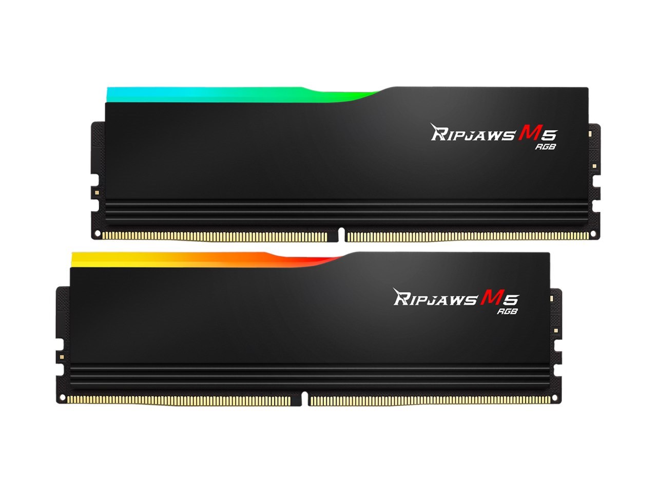 G.Skill Ripjaws M5 RGB Series 48GB (2 X 24GB) 288-Pin PC Ram DDR5 5200 (PC5 41600) Desktop Memory Model F5-5200J4040a24gx2-Rm5rk