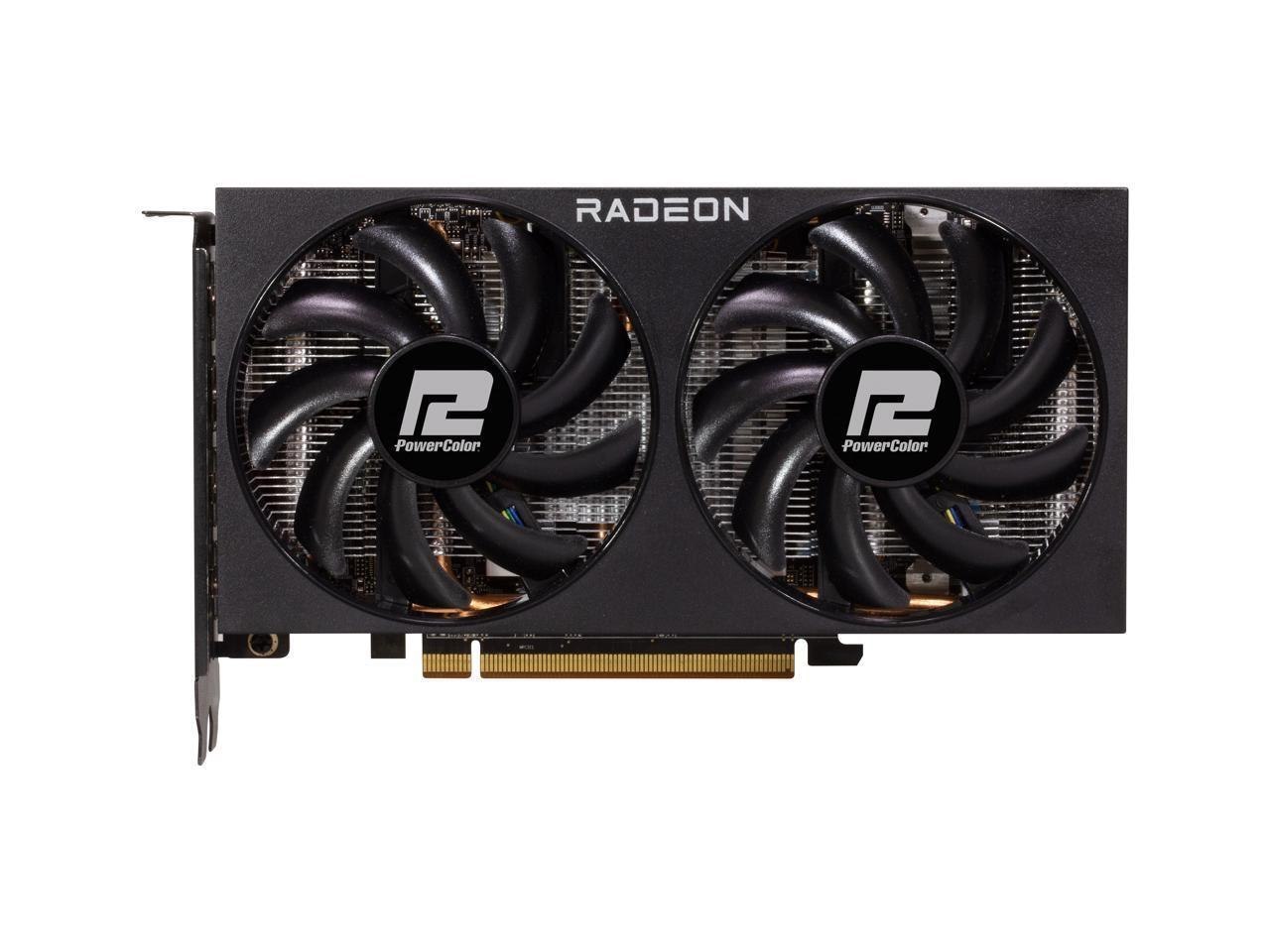 PowerColor Fighter Radeon RX 7600 8GB GDDR6 Pci Express 4.0 X8 Atx Graphics Card RX7600 8G-F
