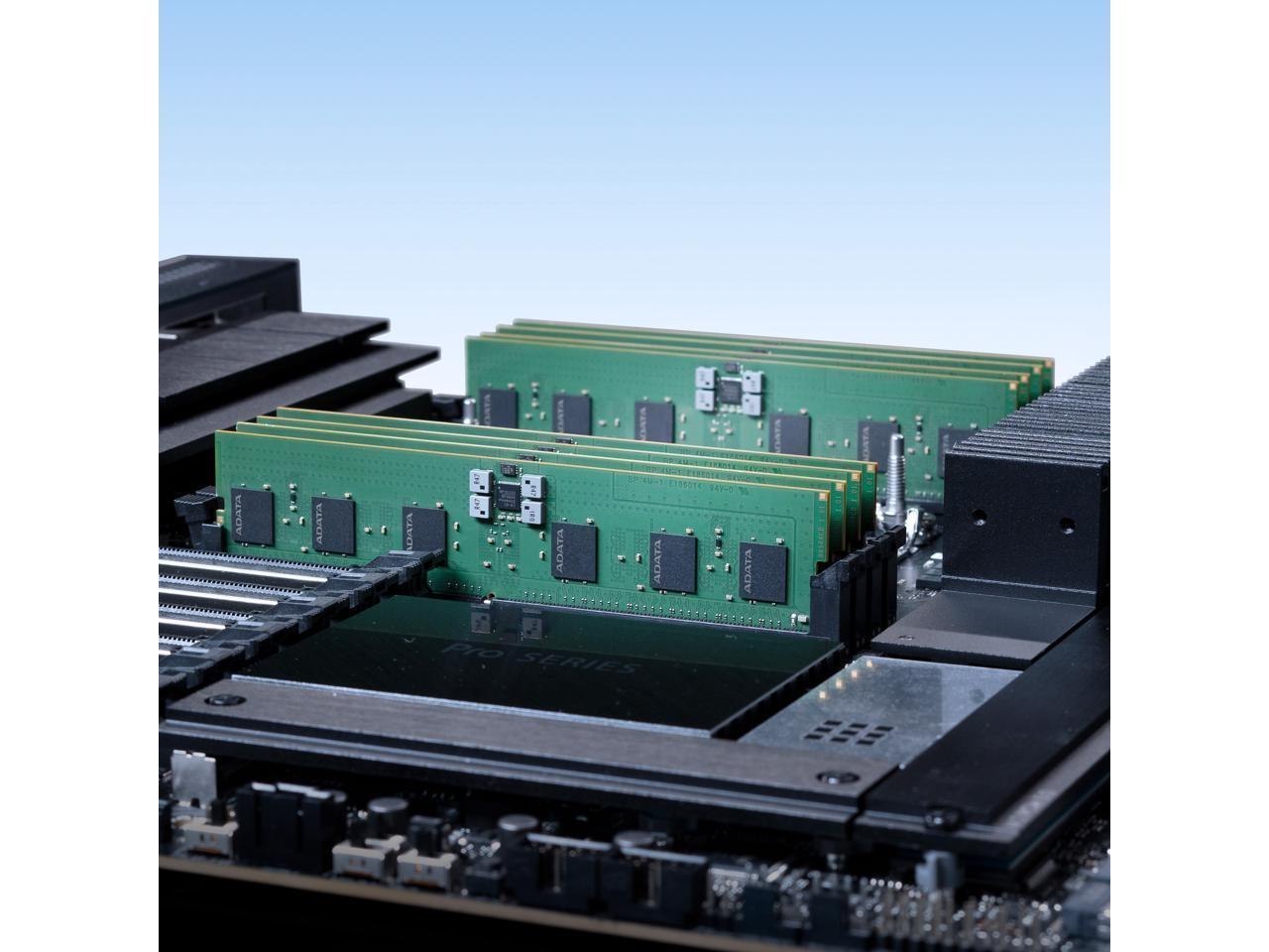 Adata XPG 32GB (1x32GB) Ecc Registered DDR5 5600 (PC5 44800) Memory Model Ad5r560032g20-Shya