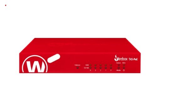 WatchGuard Firebox T45-PoE Firewall Appliance w/ 3-Year Total Security Suite
