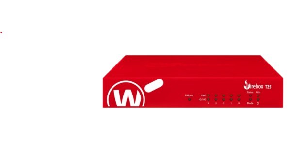 WatchGuard Firebox T25 Firewall Appliance w/ 3-Year Basic Security Suite (WGT250073)