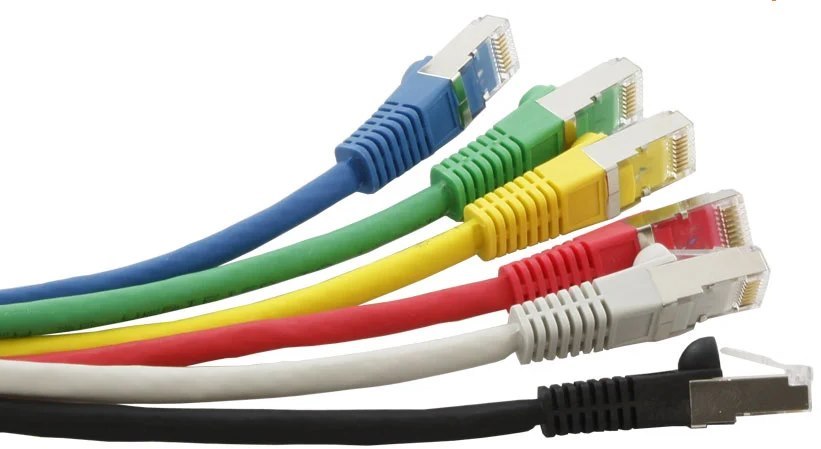 Cat6a Ethernet Cable/Patch Leads - SSTP LS0H Booted - 5 meters -Violet