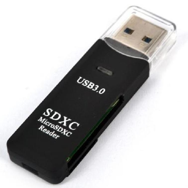 Astrotek Usb 3.0 Card Reader For SD And Micro SD Black Colour