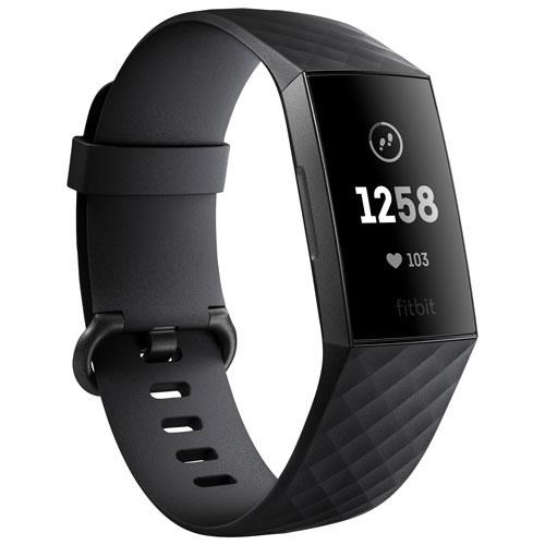 FITBIT CHARGE 3 (BLACK/GRAPHITE ALUMINIUM)