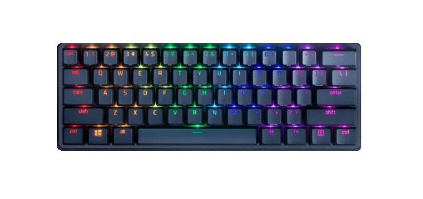 Razer Huntsman Mini-60% Optical Gaming Keyboard (Clicky Purple Switch)-FRML Packaging