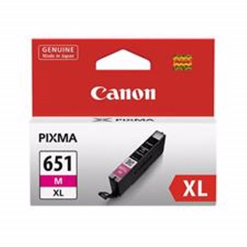 Canon CLI-651XLM Original Extra High Yield Inkjet Ink Cartridge - Magenta Pack