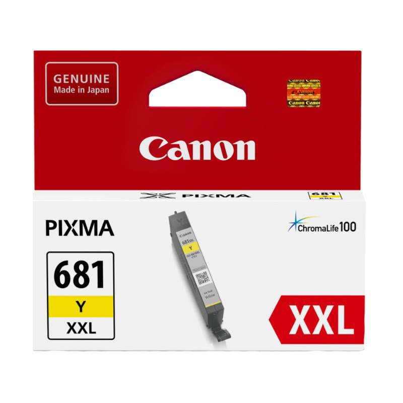 Canon Original Extra High Yield Inkjet Ink Cartridge - Yellow Pack