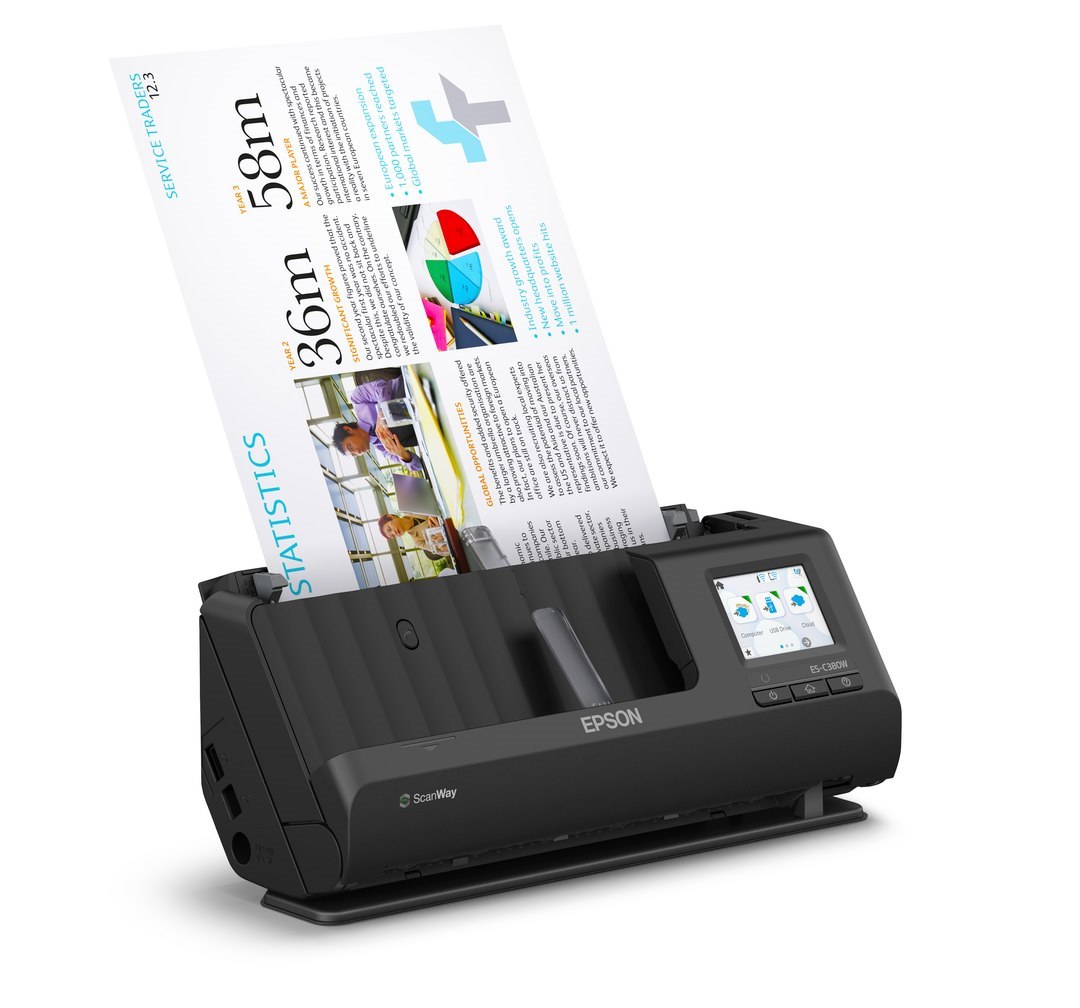 Epson Workforce Es-C380w Document Scanner