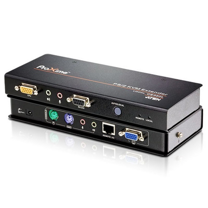 Aten PS/2 Vga KVM Console Extender With Audio & RS232 - 1920X1200 Or 150M Max