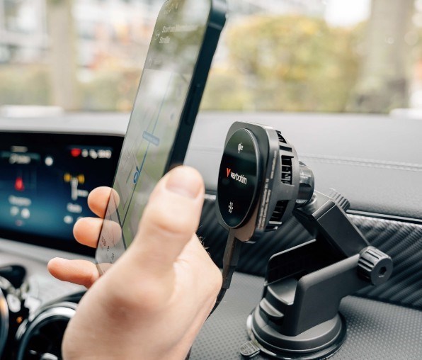 Verbatim Charge 'N' Drive Qi2 Magnetic Wireless Car Charger CND-02