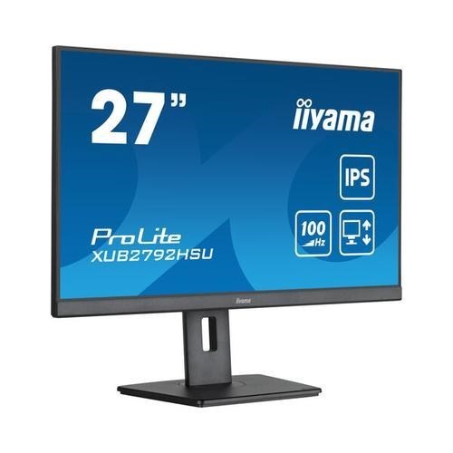 iiyama XUB2792HSU-B6 computer monitor 68,6 cm (27") 1920 x 1080 Pixels Full HD LED Zwart