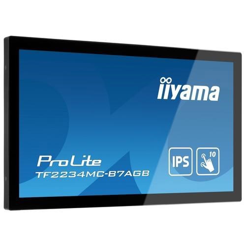 iiyama ProLite TF2234MC-B7AGB computer monitor 54,6 cm (21.5") 1920 x 1080 Pixels Full HD LED Touchscreen Multi-gebruiker Zwart