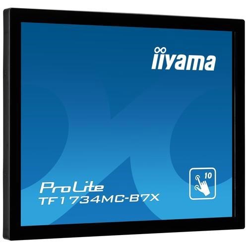 iiyama TF1734MC-B7X computer monitor 43,2 cm (17") 1280 x 1024 Pixels SXGA LED Touchscreen Zwart