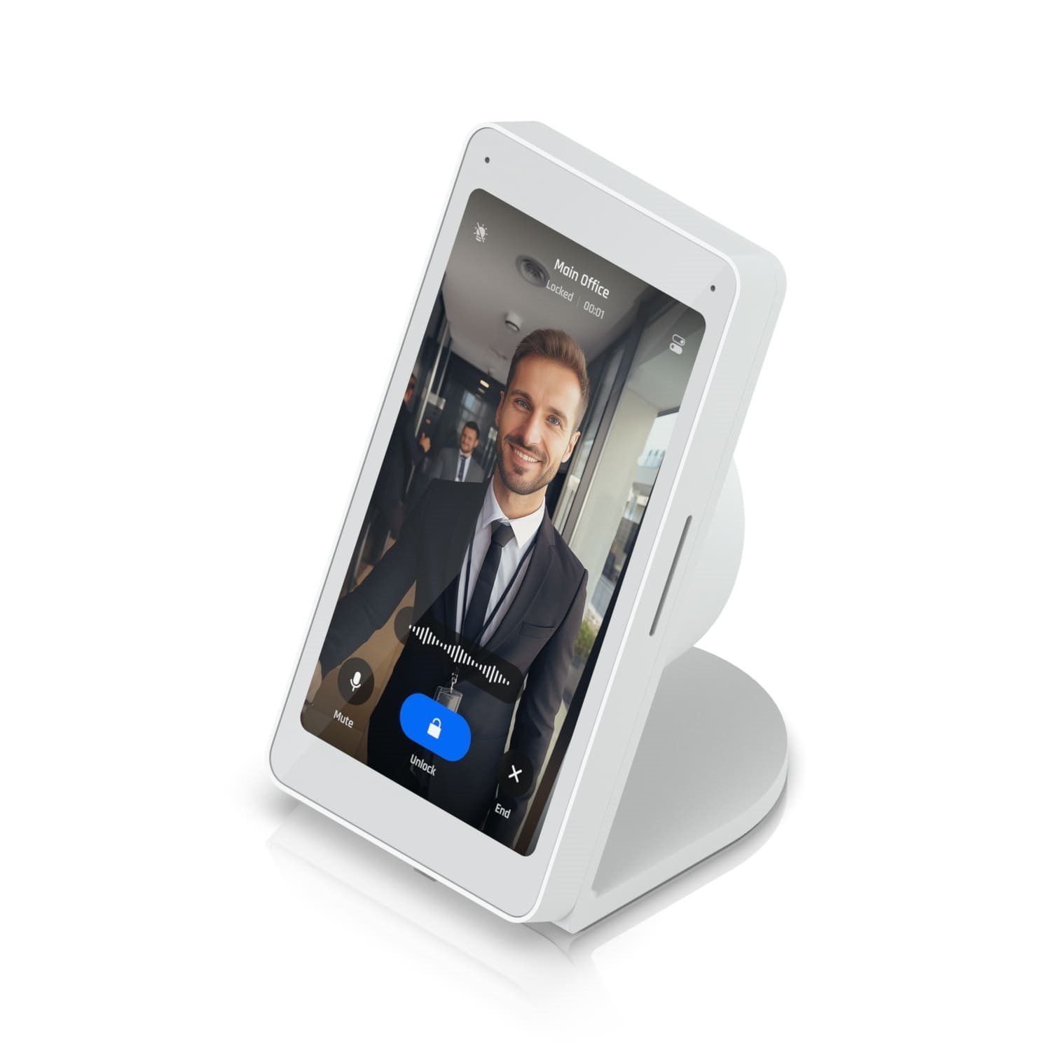 Ubiquiti Intercom Viewer Table Stand, Metal Table Stand For Intercom Viewer, 2Yr Warr