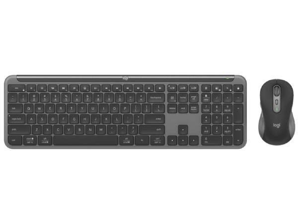 Logitech Signature MK950 Slim Wireless Mouse &Amp; Keyboard Combo - Graphite