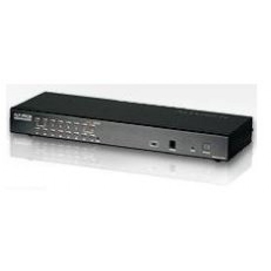 Aten (Kn1132v-Ax-U) Aten Altusen 32 Port KVM Over Ip, 1 Local/1 Remote User Access. Support 1920X1200, Panel Array Mode, Mouse DynaSync