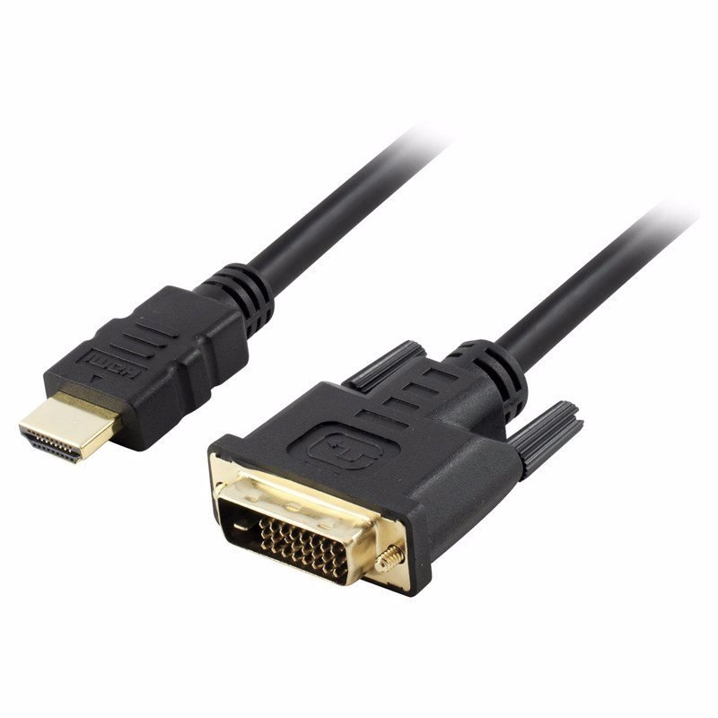 Blupeak 2M Hdmi Male To Dvi Male Cable (Lifetime Warranty)