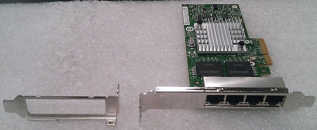 HPE NC365T Gigabit Ethernet Card for PC - 10/100/1000Base-T - Plug-in Card