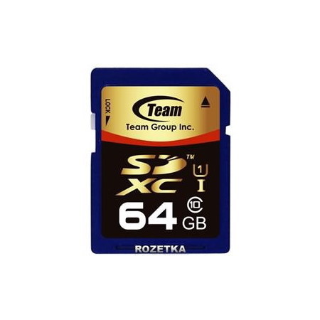 Team 64 GB Class 10/UHS-I SDXC