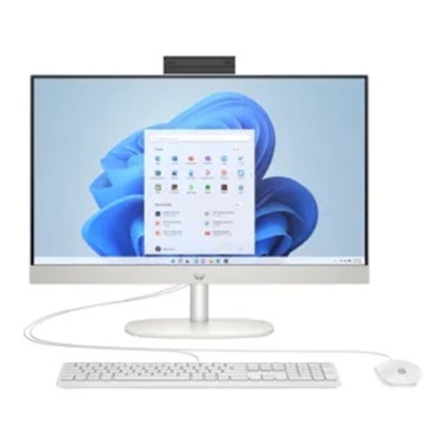 HP ProOne 240 G10 All-in-One Computer - Intel Core i5 13th Gen i5-1334U - 16 GB - 512 GB SSD - 23.8" Full HD - Desktop - White