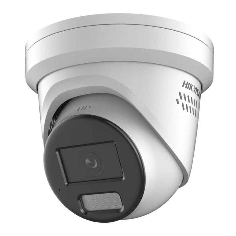 Hikvision Ds-2Cd2367g3-Lis2uy/Sl 6MP ColorVu 3.0 Outdoor Turret Camera, Hybrid, 2.8MM