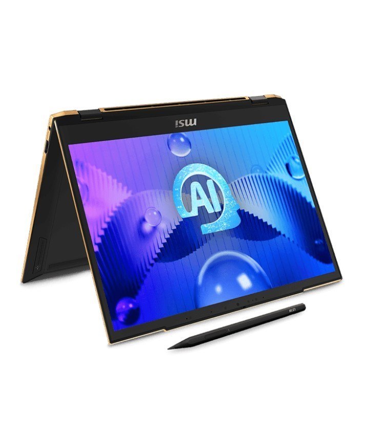 MSI Summit 13 AI+ Evo A2VM Summit 13 AI+ Evo A2VMTG-021AU 13.3" Touchscreen Convertible Copilot+ PC 2 in 1 Notebook - Full HD Plus - Intel Core Ultra 7 258V - Intel Evo Platform - 32 GB - 2 TB SSD - Ink Black