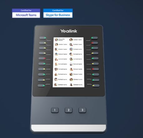 Yealink EXP50  Colour-screen Expansion Module