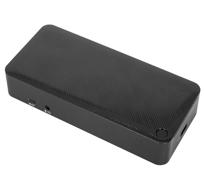 Targus Universal USB-C Dual Video 4K Docking Station with 100W Power Delivery 2x4K UHD@60Hz 2xHDMI2.0 2xDP USB-C 4xUSB-A GLAN Audio Combo
