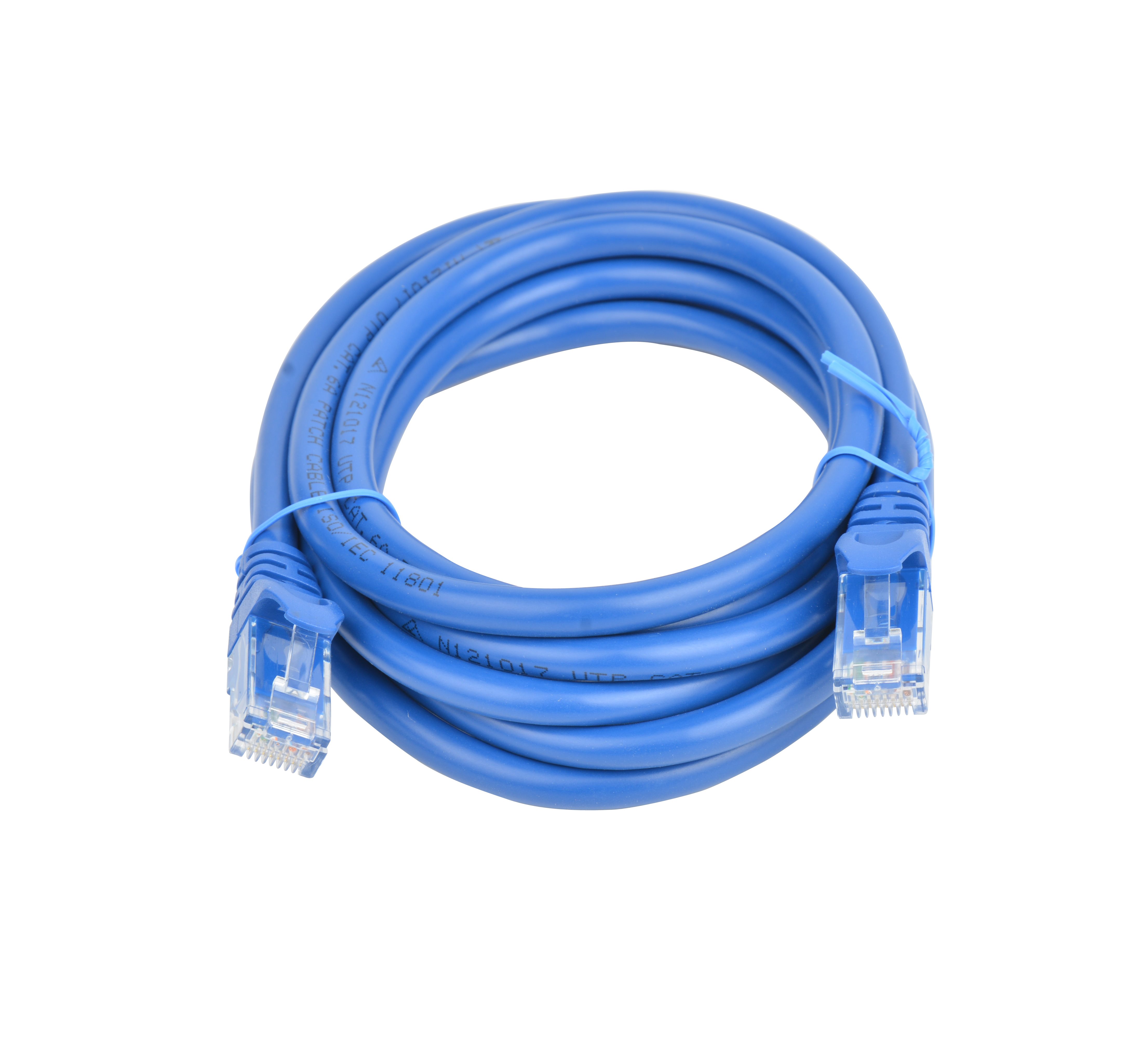 8Ware Cat 6A Utp Ethernet Cable, Snagless&#160; - 2M Blue