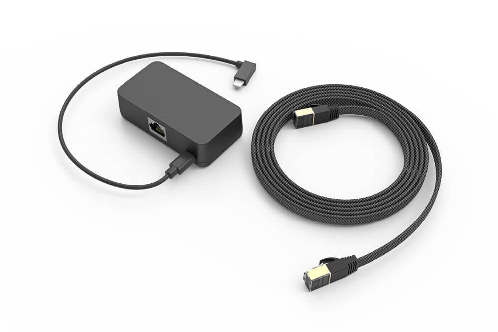 Gigabit+PoE Adapter w/ Lightning & Ethernet cables for Ipad (Heckler Design)