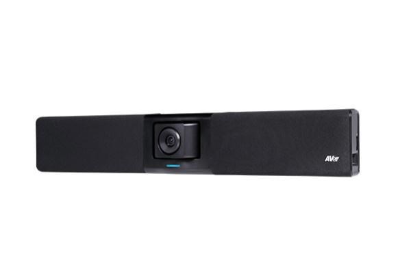 AVer VB342PRO 4K PTZ Video Bar For Small To Medium Rooms - 3x optical zoom lens, Sony 4K True WDR sensor, Field of view (D/H/V): 92°/84°/53°