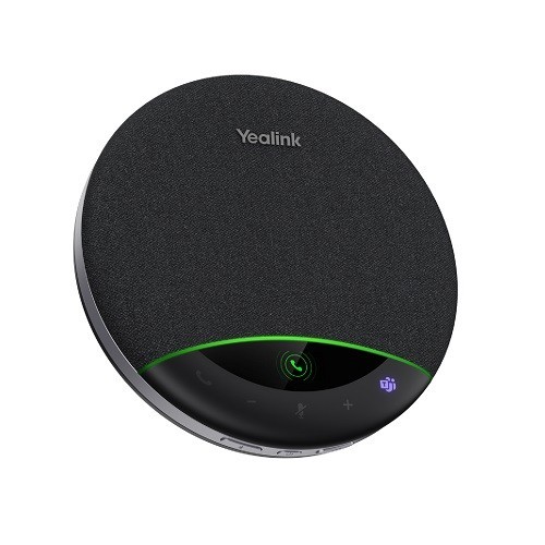Yealink (Sp96-D-C/A) Usb Speakerphone, Usb-C/A With Dongle, Noise Cancellation, 65MM Speaker, Full Duplex Audio And Echo Cancellation