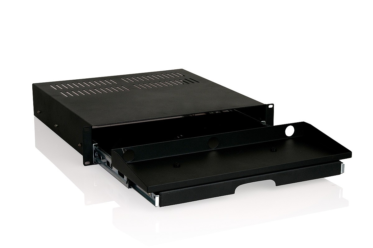 Serveredge 2RU Sliding Keyboard Shelf with mouse tray