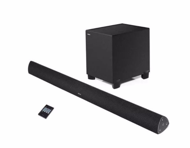 Edifier B7 CineSound Soundbar Speaker System With Wireless Subwoofer Bluetooth, Optical, Coaxial, Rca - Ideal For HomeTheatre Large Format TV Black