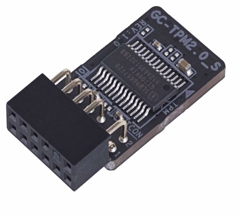 Gigabyte TPM 2.0 Module Small Pitch With LPC Bus (Intel 300/C246/C621/X299-series) (Amd 300/400/500/TRX40-series)