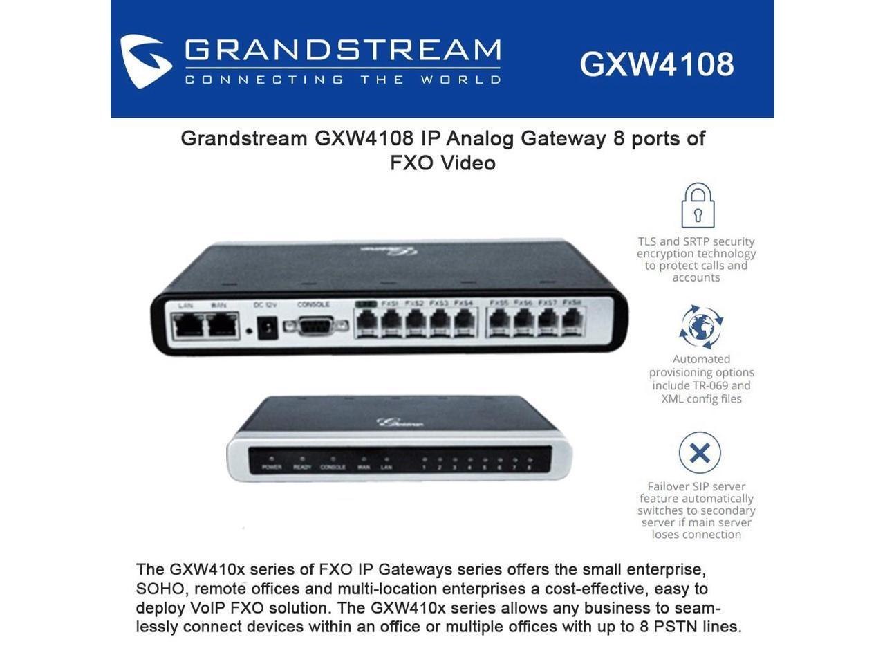 Grandstream GXW4108 Voip Gateway