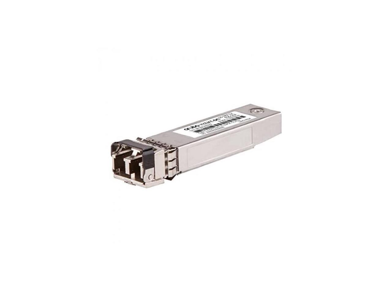 HP Aruba R9d18a Instant On 10G SFP+ LC SR 300M Om3 MMF Transceiver