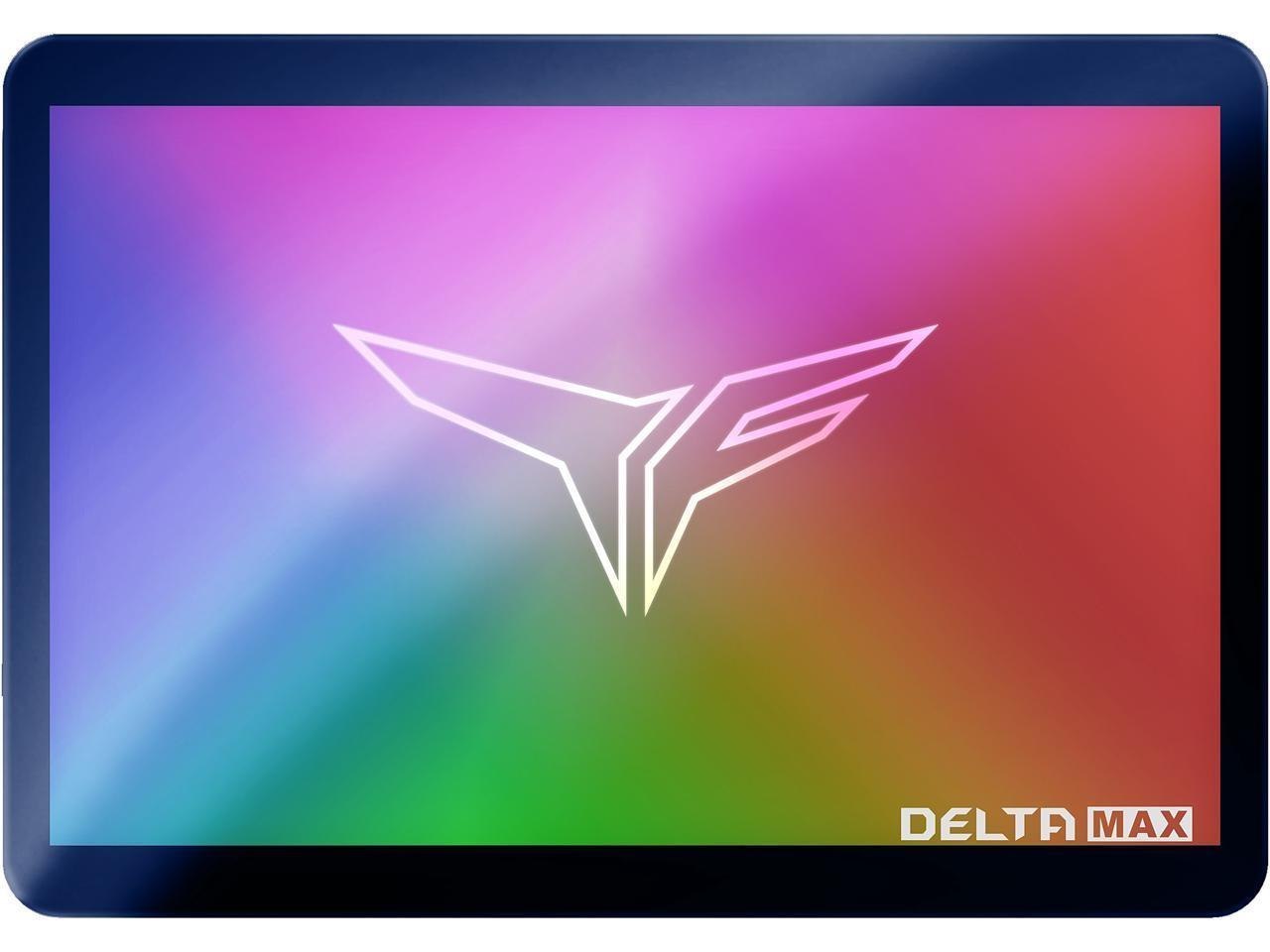 Team Group T-Force Delta Max RGB Lite 2.5" 1TB Sata Iii 3D Nand Internal Solid State Drive (SSD) T253TM001T0C325