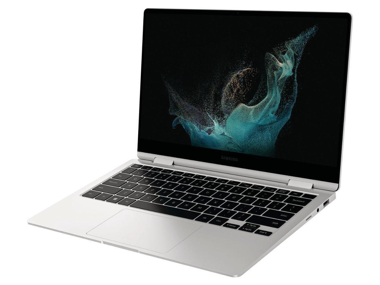 Samsung Galaxy Book2 360 Laptop Intel Core I5 12TH Gen 1235U Turbo Boost Up To 4.40 GHz 8 GB Memory 256 GB SSD 13.3" FHD Amoled Touch Windows 11 Home Np730qed-Kb2us