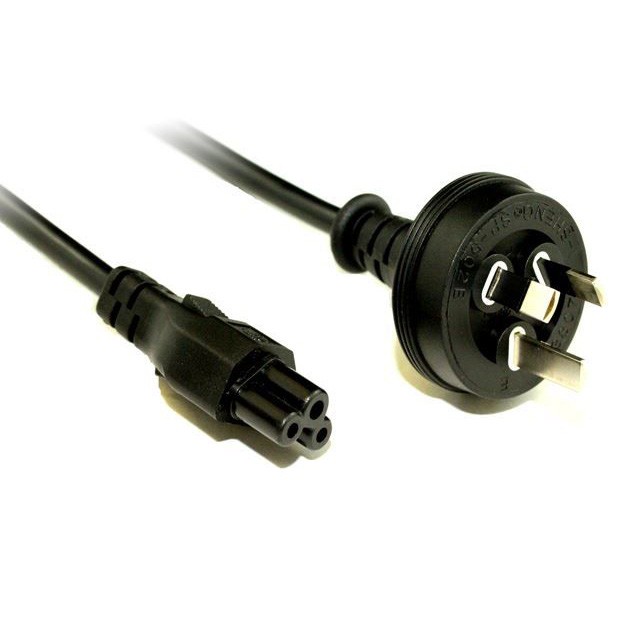 4Cabling Iec C5 Clover Leaf Style Appliance Power Cable Black 5M
