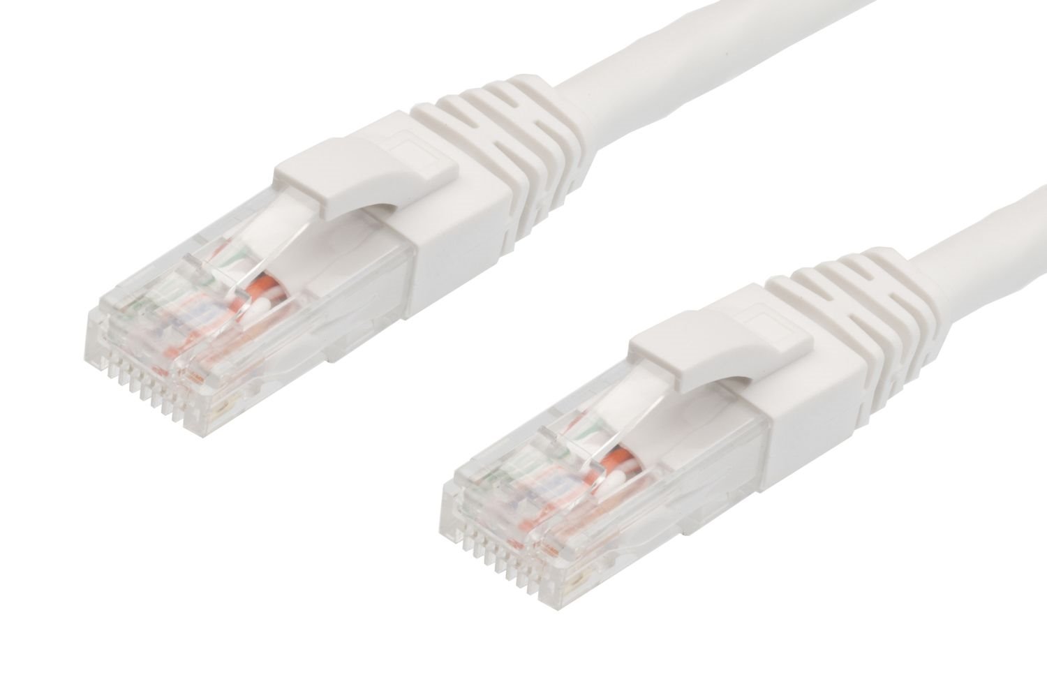 4Cabling 0.5M Cat6 RJ45-RJ45 Pack Of 50 Ethernet Network Cable. White